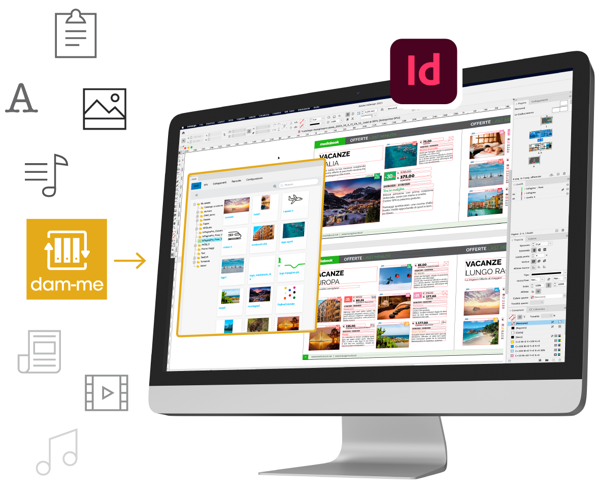 Dam-me per InDesign