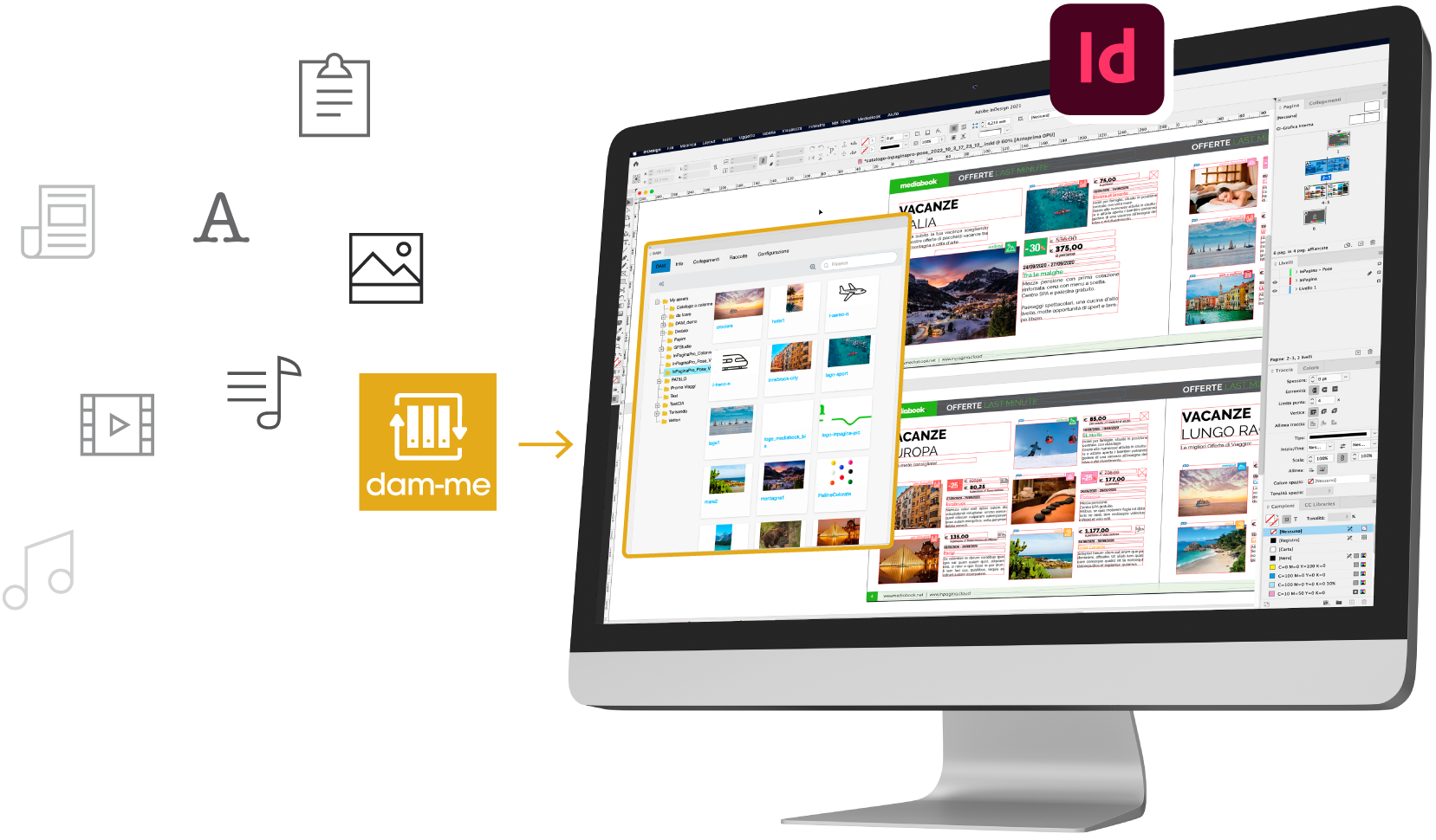 Dam-me per InDesign